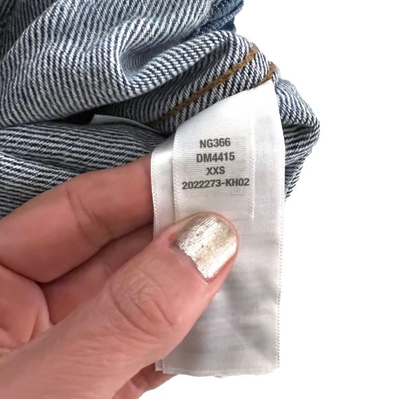 Madewell XXS Pull-On Relaxed Jeans in Beswick Wash - Picture 6 of 10